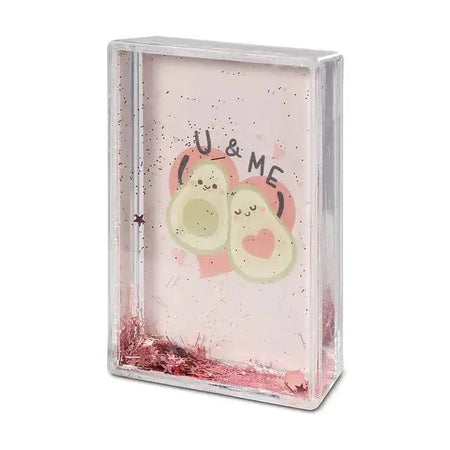 Moldura Para Fotografia Com Glitter, Abacate A minha loja Casa e Decoração