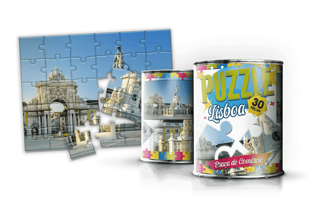 Puzzle Distrito de Lisboa - Praça do Comércio A minha loja Jogos