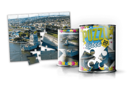 Puzzle Distrito de Lisboa - Torre de Belém A minha loja Jogos