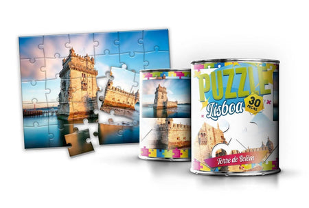 Puzzle Distrito de Lisboa - Torre de Belém A minha loja Jogos