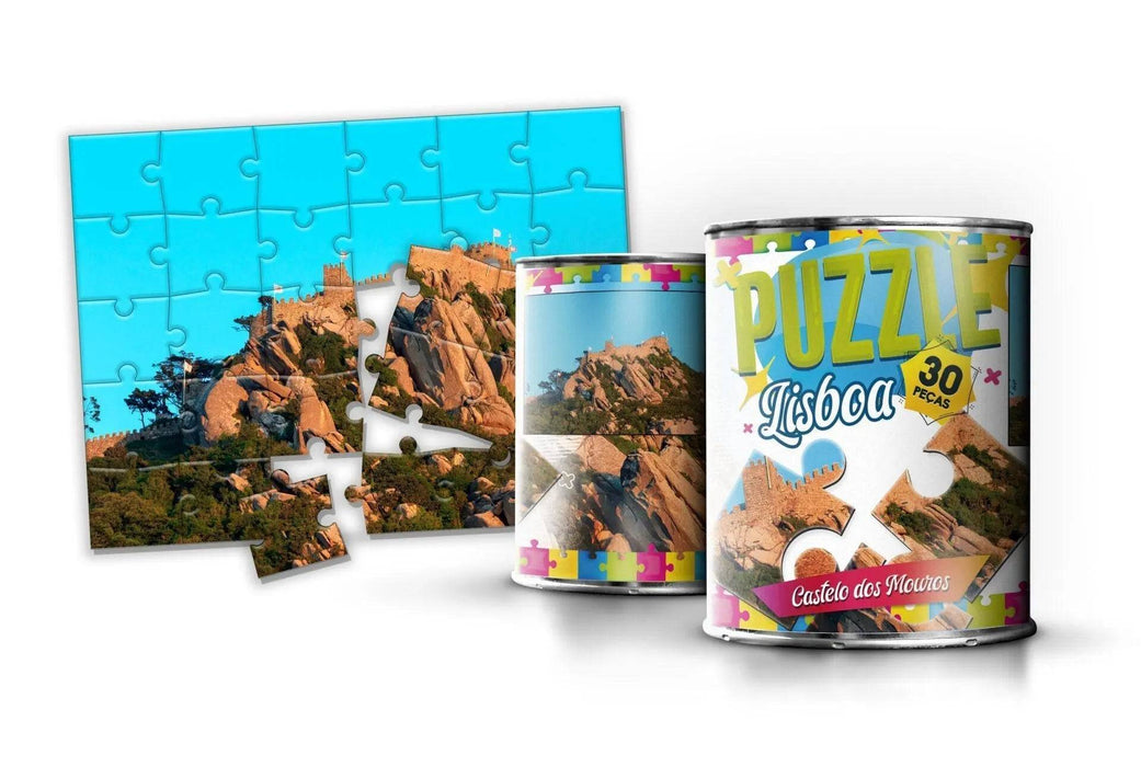 Puzzle Distrito Lisboa - Castelo dos Mouros em Sintra A minha loja Jogos