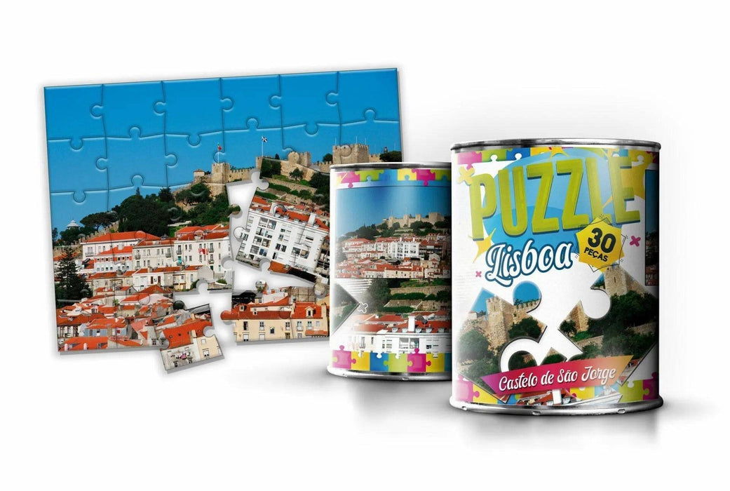 Puzzle em Lata Castelo de São Jorge em Lisboa A minha loja Jogos