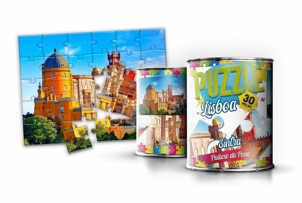 Puzzle em Lata Palácio da Pena em Sintra A minha loja Jogos