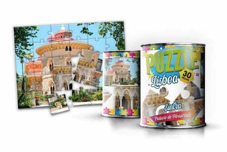 Puzzle em Lata Palácio de Monserrate em Sintra A minha loja Jogos
