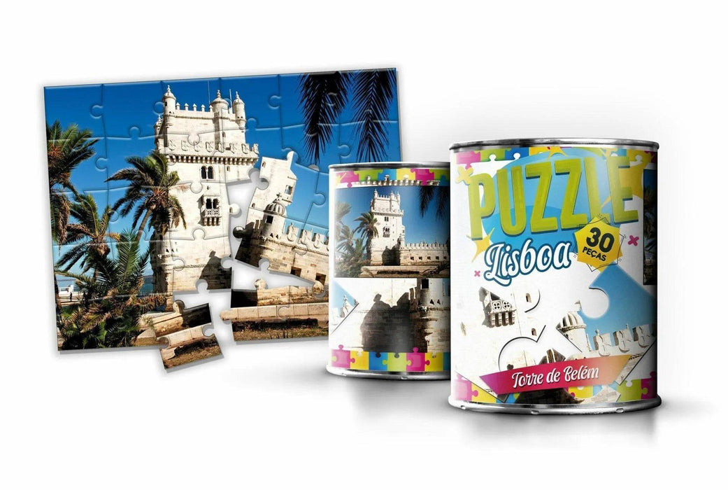 Puzzle em Lata Torre de Belém A minha loja Jogos