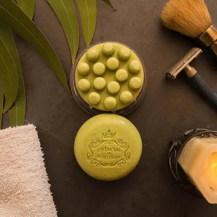 Sabonete de Massagem de Eucalipto com Esfoliação Natural e Aroma Refrescante - Presente Único Charmy Gift Store