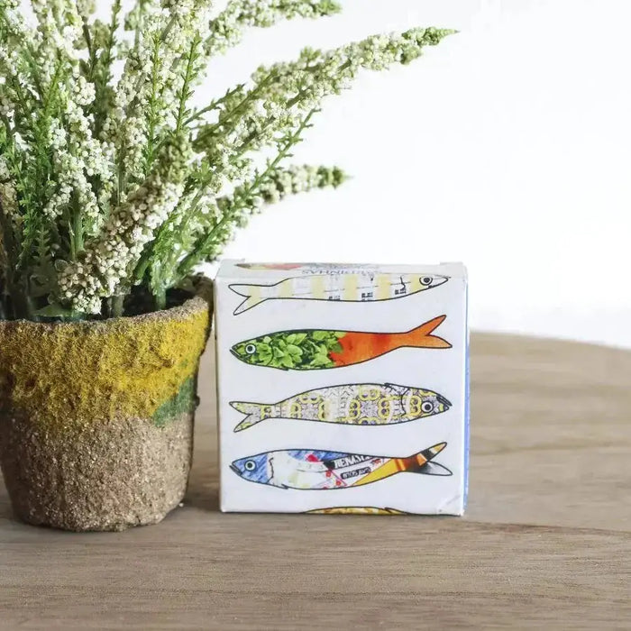 Sabonete Artesanal VP - Sardinhas com Eucalipto 50g, Coleção Viver Portugal