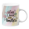 Ser Mãe é Amar Sem Limites – Caneca de Cerâmica Exclusiva 300ml da Charmy Gift Store®
