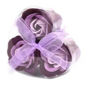 Set 3 de Rosas Lavanda de Sabão A minha loja Casa e Decoração