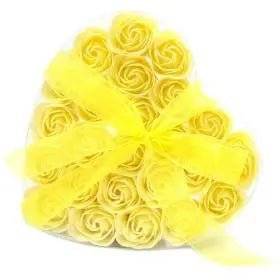 Set de 24 Rosas Amarelas de Sabão A minha loja Casa e Decoração