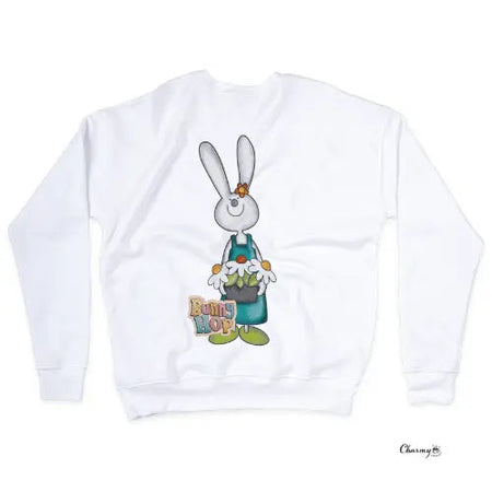 Sweat Branca Bunny Hop - Charmy Gift Store