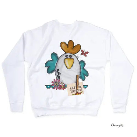 Sweat Branca Easter Surprise - Charmy Gift Store