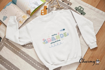 Casaco Dinossauro Infantil Feminino 005 – Exclusivo, Produzido em Portugal pela Charmy Gift Store®