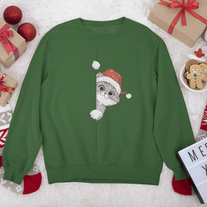 Sweatshirt de Natal com Gatinhos 001