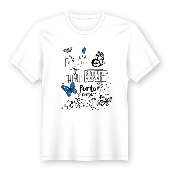 T-Shirt Distrito do Porto A minha loja Vestuário e acessórios