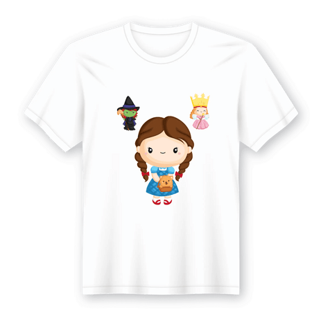 Camiseta em Lata A Polegarzinha - Presente Único e Original para Crianças, Fabricada em Portugal A minha loja Vestuário e acessórios