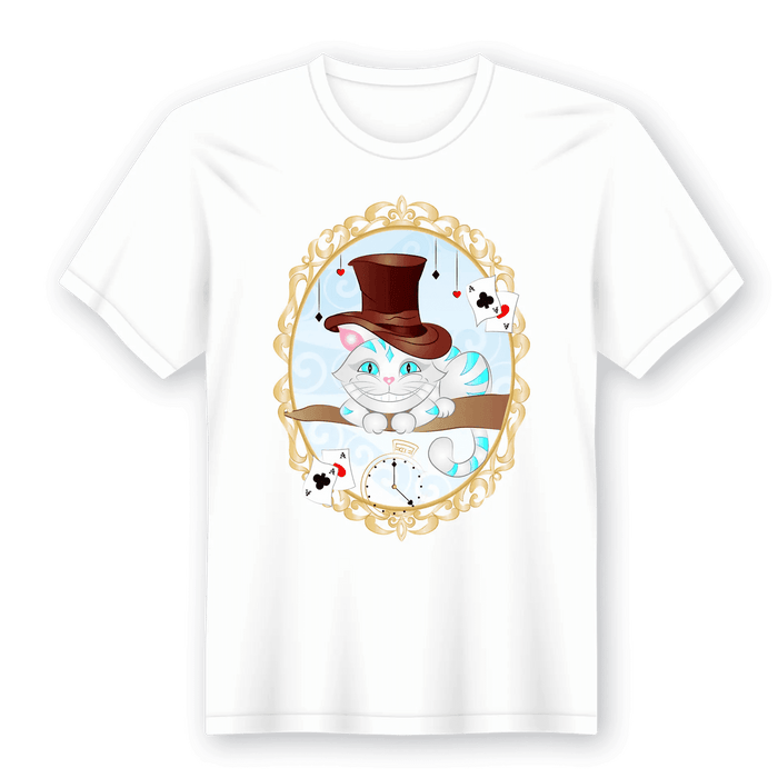 Camiseta em Lata Alice no País das Maravilhas | Presente Único Charmy Gift Store® A minha loja Vestuário e acessórios
