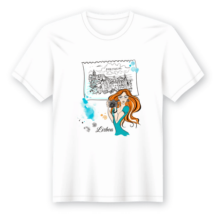 T-Shirt em Lata Distrito de Lisboa A minha loja Vestuário e acessórios