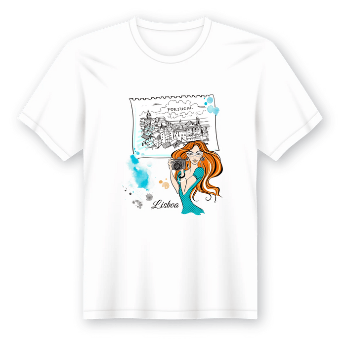 T-Shirt em Lata Distrito de Lisboa A minha loja Vestuário e acessórios