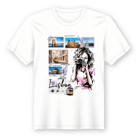 T-Shirt em Lata Distrito de Lisboa A minha loja Vestuário e acessórios