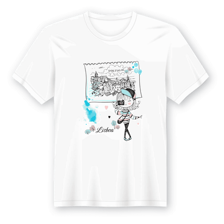 T-Shirt em Lata Distrito de Lisboa A minha loja Vestuário e acessórios