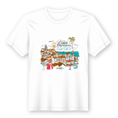 T-Shirt em Lata Distrito de Lisboa A minha loja Vestuário e acessórios