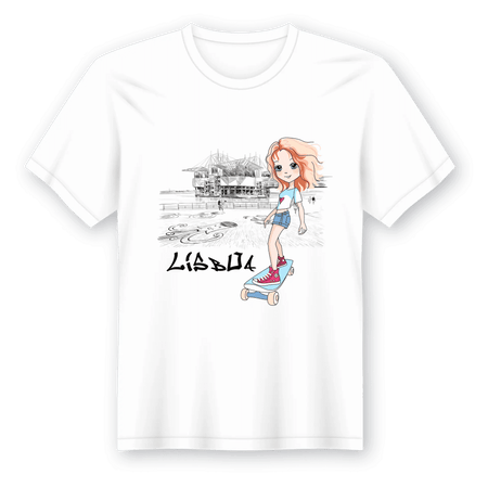 T-Shirt em Lata Distrito de Lisboa A minha loja Vestuário e acessórios