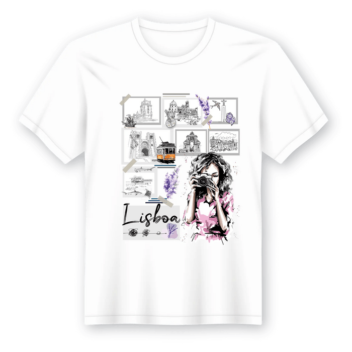 T-Shirt em Lata Distrito de Viseu A minha loja Vestuário e acessórios