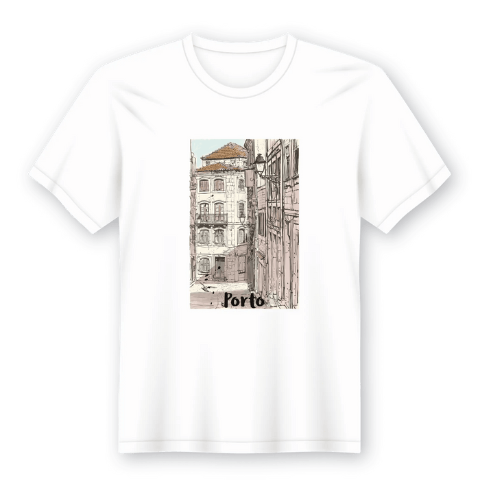 T-Shirt em Lata Distrito do Porto - T-Shirt em Lata Porto A minha loja Vestuário e acessórios