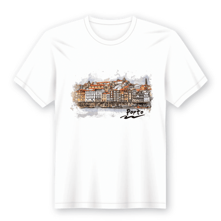 T-Shirt em Lata Distrito do Porto A minha loja Vestuário e acessórios