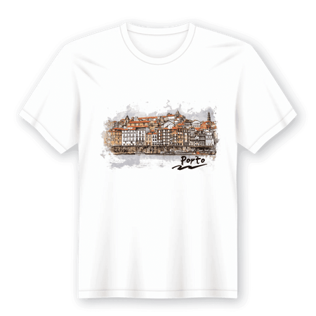 T-Shirt em Lata Distrito do Porto - t-shirt distrito do porto A minha loja Vestuário e acessórios