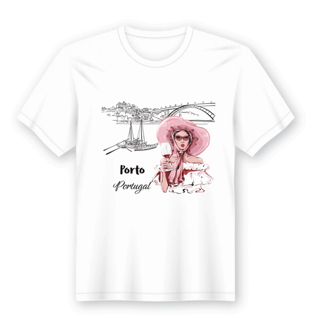 T-Shirt em Lata Distrito do Porto A minha loja Vestuário e acessórios