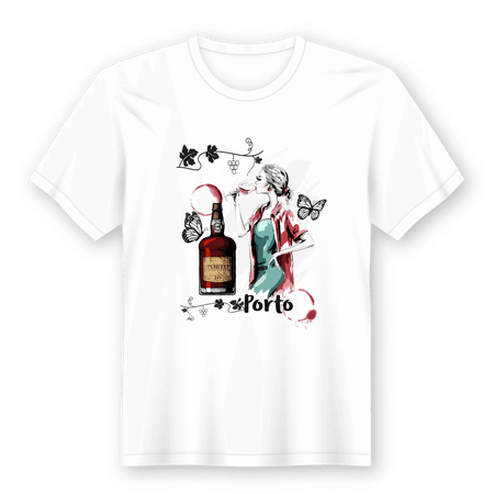 T-Shirt em Lata Distrito do Porto A minha loja Vestuário e acessórios