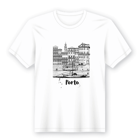 T-Shirt em Lata Distrito do Porto A minha loja Vestuário e acessórios