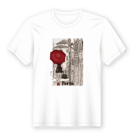 T-Shirt em Lata Distrito do Porto A minha loja Vestuário e acessórios