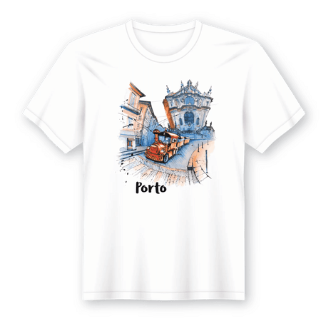 T-Shirt em Lata Distrito do Porto A minha loja Vestuário e acessórios