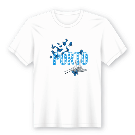 T-Shirt em Lata Distrito do Porto A minha loja Vestuário e acessórios