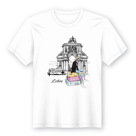 T-Shirt em Lata Distrito Lisboa A minha loja Vestuário e acessórios