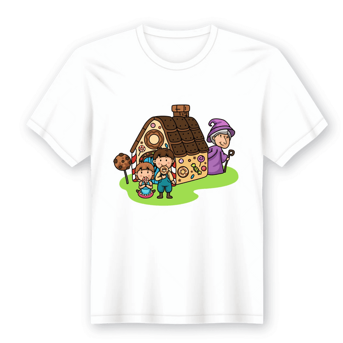 Camiseta em Lata Hansel e Gretel – Presente Único e Original Feito em Portugal A minha loja Vestuário e acessórios