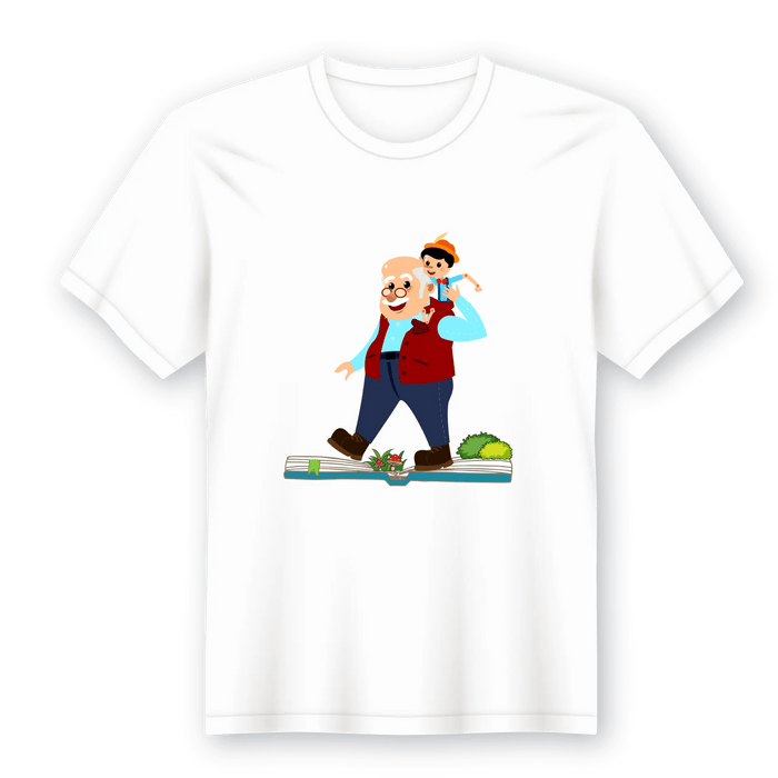Camiseta em Lata Pinóquio - Presente Único e Original para Crianças de 1 a 12 Anos A minha loja Vestuário e acessórios