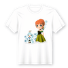 Camiseta em Lata Princesa Anna Frozen - Presente Único para Crianças de 1 a 12 Anos A minha loja Vestuário e acessórios