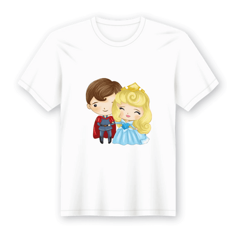 Camiseta em Lata Princesa Bela Adormecida – Presente Original e Feito em Portugal A minha loja Vestuário e acessórios