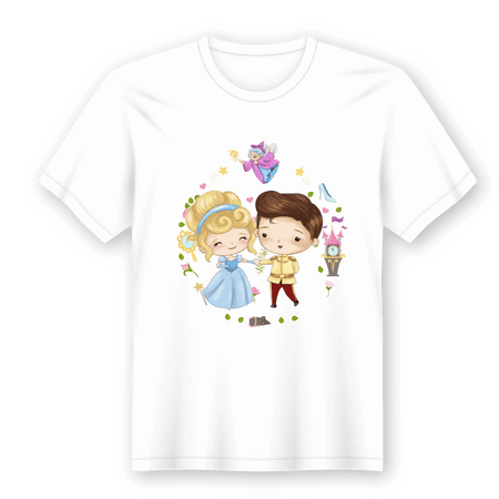 Camiseta em Lata Princesa Cinderela – Presente Único e Encantador para Crianças A minha loja Vestuário e acessórios