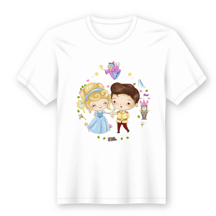 Camiseta em Lata Princesa Cinderela – Presente Único e Encantador para Crianças A minha loja Vestuário e acessórios