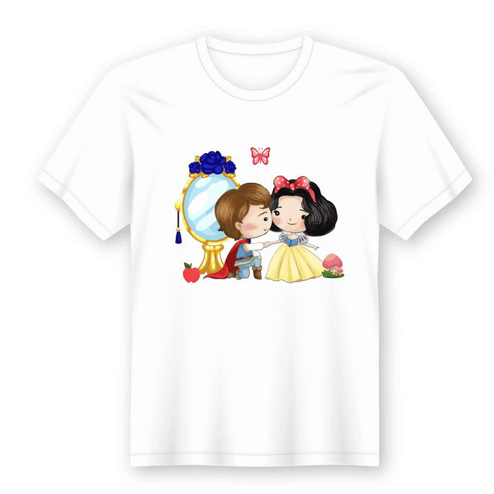 T-shirt em Lata Princesas - Presente Único e Original Feito em Portugal pela Charmy Gift Store ® A minha loja Vestuário e acessórios