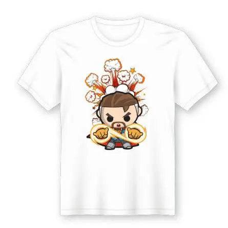Camiseta em Lata Super-Heróis - Presente Único e Original para Crianças de 1 a 12 Anos A minha loja Vestuário e acessórios