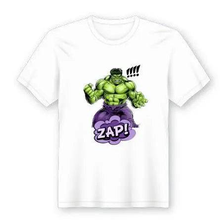 Camiseta em Lata Super-Heróis Hulk para Crianças - Presente Original Charmy Gift Store® A minha loja Vestuário e acessórios