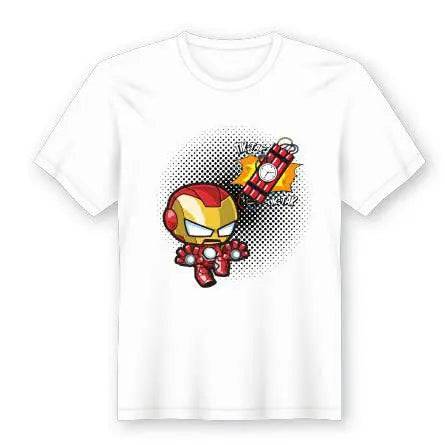 Camiseta em Lata dos Super-Heróis Marvel - Presente Único e Original Charmy Gift Store® A minha loja Vestuário e acessórios