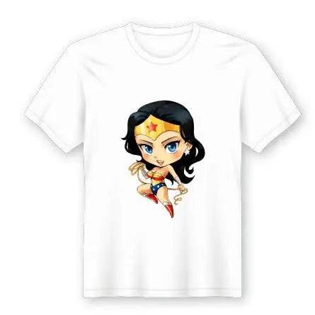 Camiseta em Lata Super-Heróis Mulher Maravilha - Presente Único e Exclusivo A minha loja Vestuário e acessórios