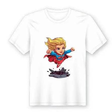 Camiseta em Lata com Estampa de Super Heróis Super Mulher - Presente Único e Original A minha loja Vestuário e acessórios